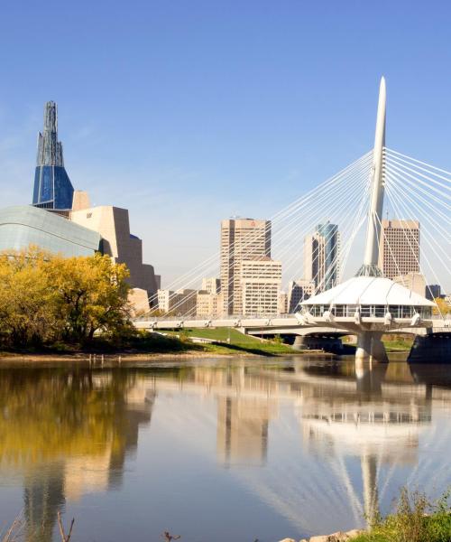 A beautiful view of Winnipeg