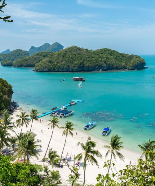 Vue imprenable sur : Ko Samui, ville desservie par : Aéroport international de Ko Samui