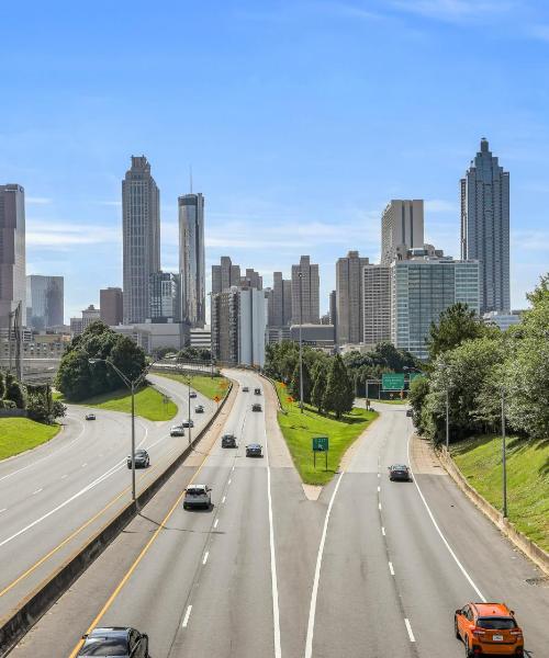 A beautiful view of Atlanta