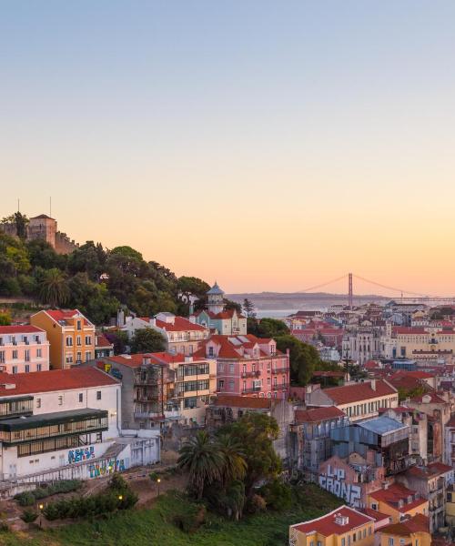 A beautiful view of Lisbon
