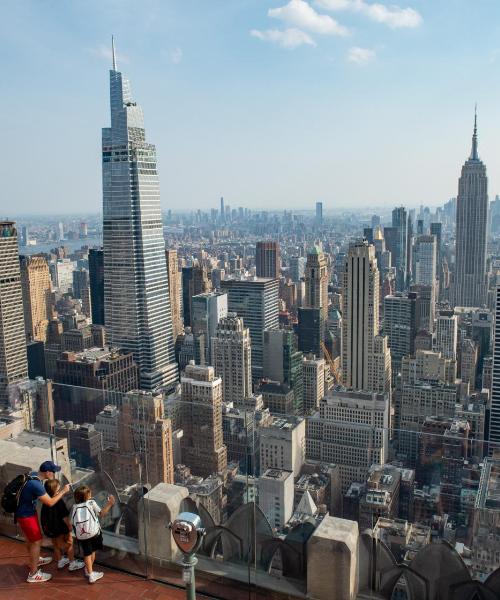 Vue imprenable sur : New York. Cette ville est populaire parmi nos utilisateurs.