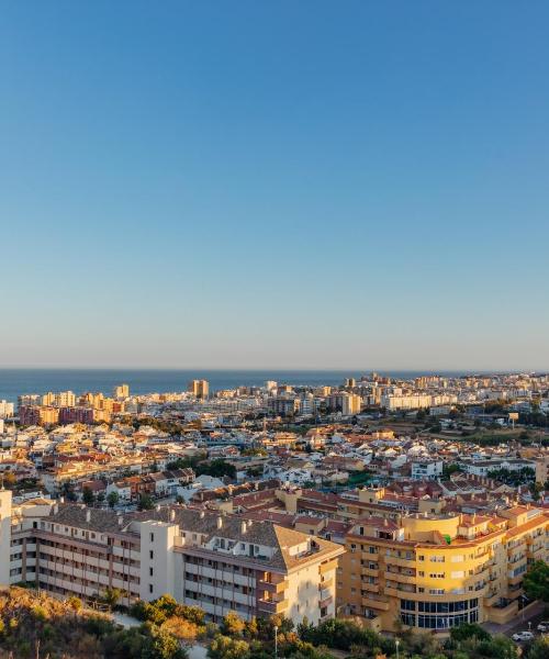 Fuengirola şehrinden güzel bir manzara