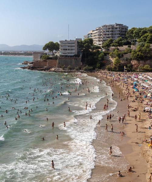 A beautiful view of Salou.