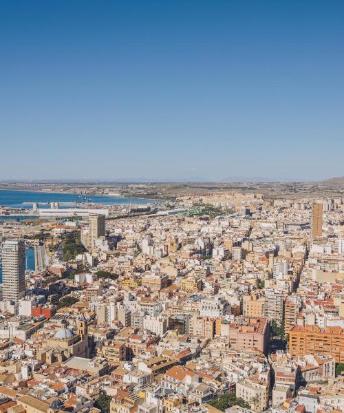 A beautiful view of Alicante