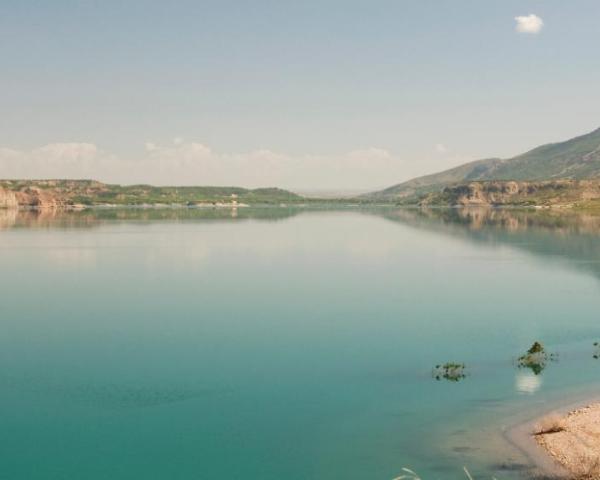 Baza şehrinden güzel bir manzara