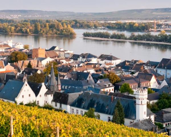 Vista espectacular de Rudesheim