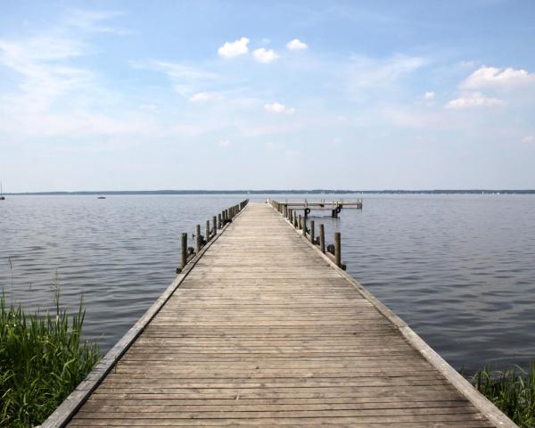 Una bella vista de Steinhude