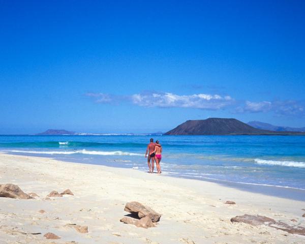 ทิวทัศน์งดงามของCorralejo