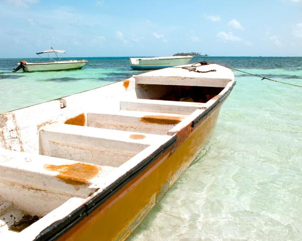 Una bonita vista de San Andrés