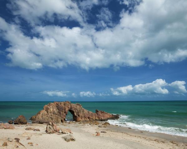 En smuk udsigt over Jericoacoara