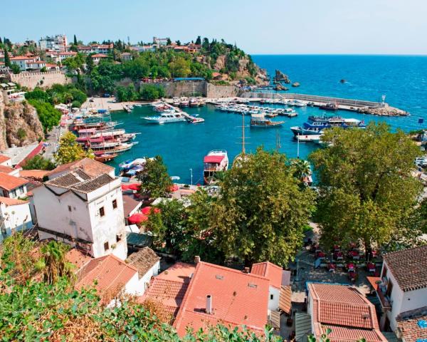 Una bonita vista de Antalya