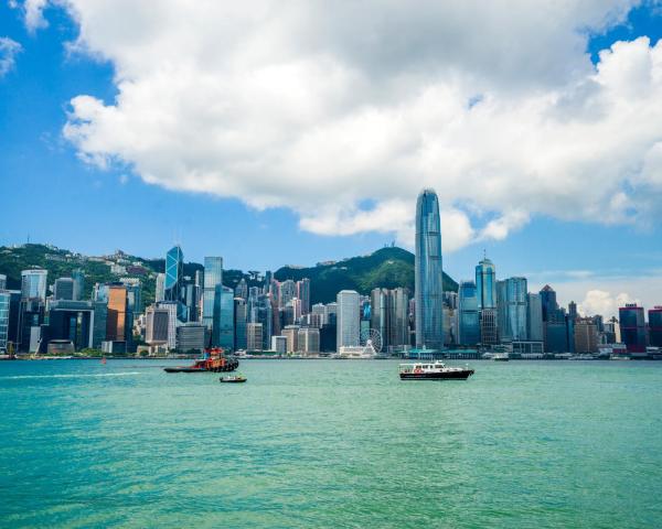 Vedere frumoasă la Hong Kong