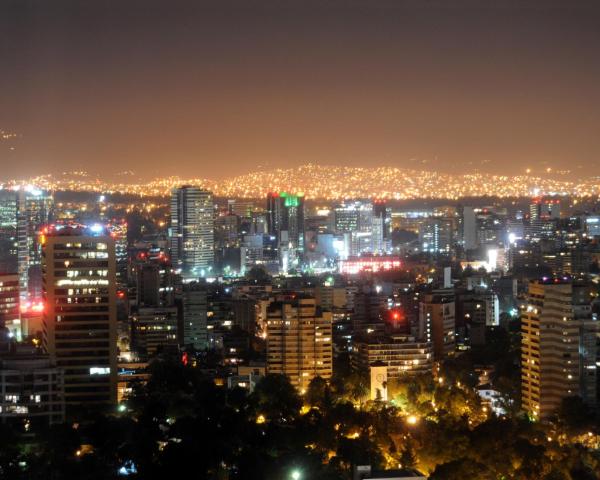 Ein schöner Blick auf Ciudad de Mexico