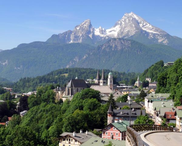 Vedere frumoasă la Berchtesgaden