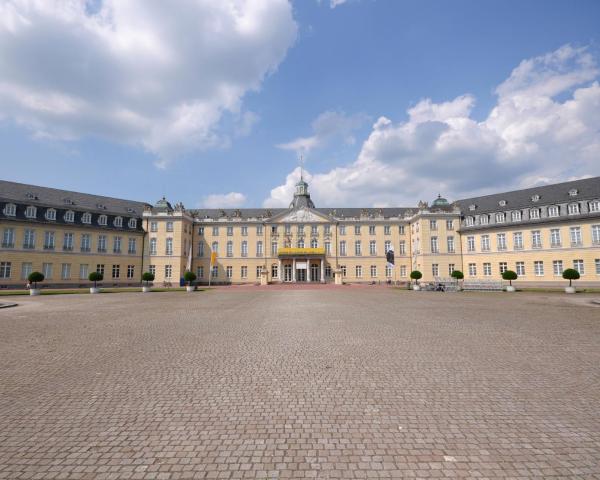 Una bonita vista de Karlsruhe