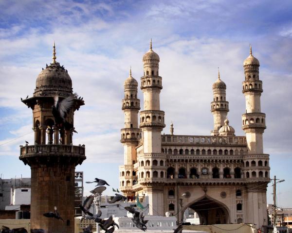 Ein schöner Blick auf Hyderabad