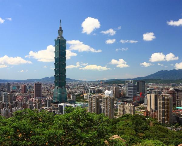 Magandang view ng Taipei