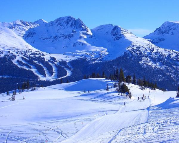 Una bellissima vista di Whistler