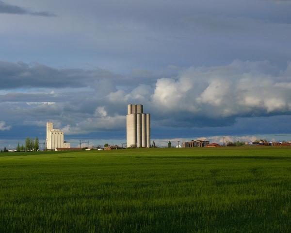 Vakker utsikt over Penaranda de Bracamonte