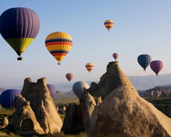 Vedere frumoasă la Nevşehir