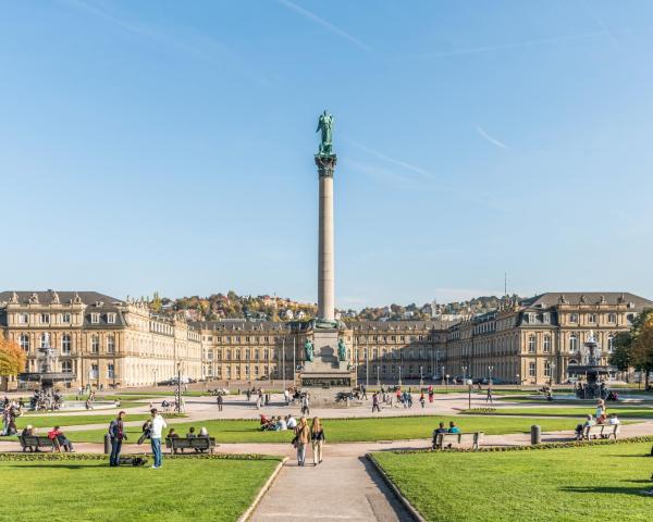 Una bonita vista de Stuttgart