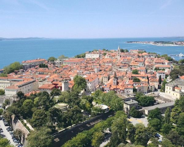 Vedere frumoasă la Zadar