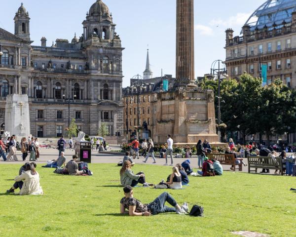 Vedere frumoasă la Glasgow