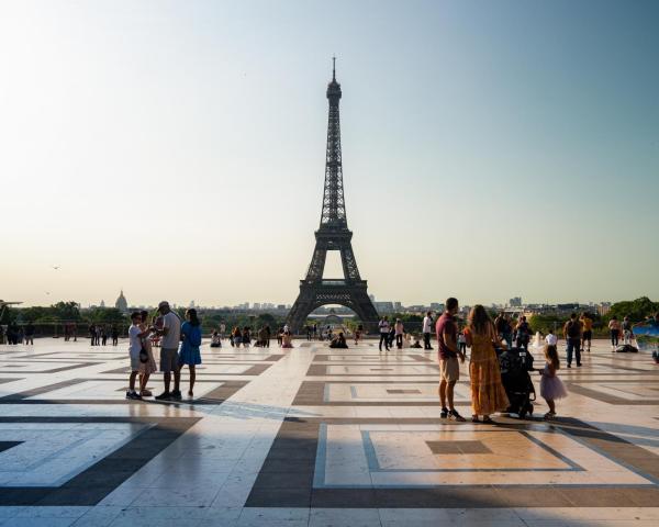 Una bellissima vista di Parigi