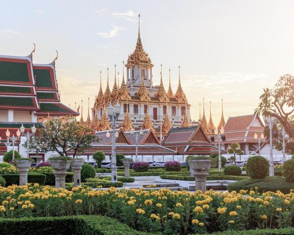 Vedere frumoasă la Bangkok