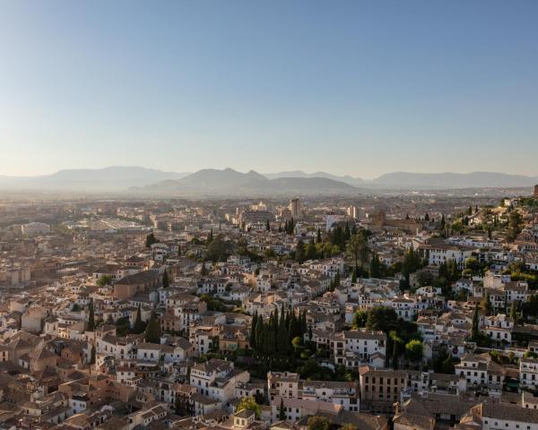 A beautiful view of Granada.