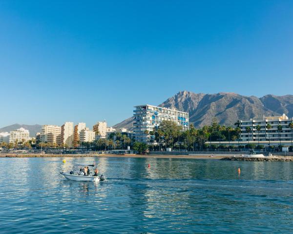 A beautiful view of Marbella.