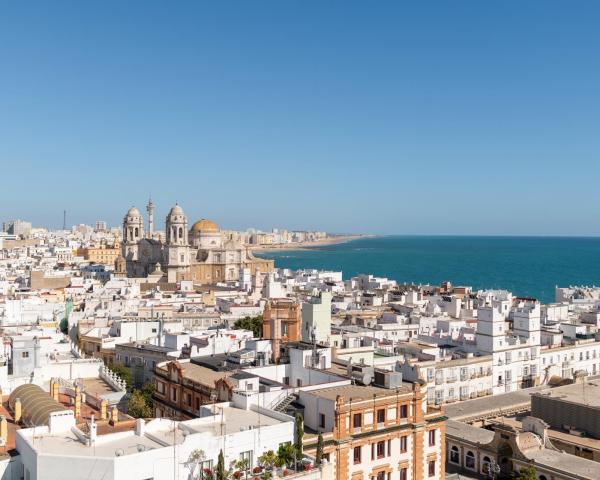 A beautiful view of Cadiz.