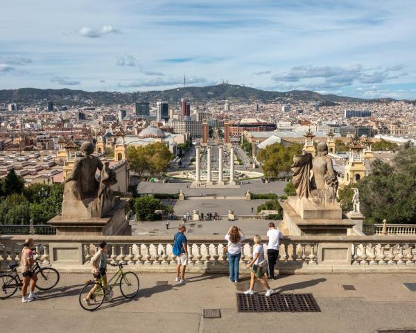 Een mooi uitzicht van Barcelona