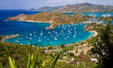 Penerbangan dari Saint Kitts dan Nevis ke Antigua dan Barbuda