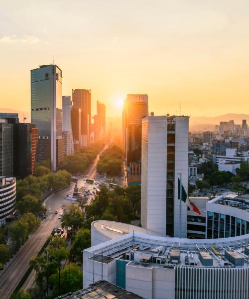 Wijk in Mexico-Stad waar onze klanten het liefste verblijven.