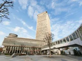 Yamagata Eki Nishiguchi Washington Hotel, хотел в Ямагата