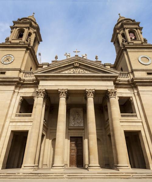 Viens no populārākajiem apskates objektiem pilsētā Pamplona.