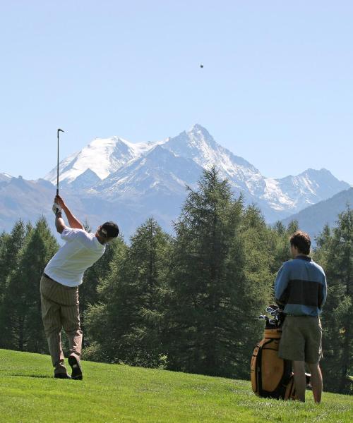 Een van de meest bezochte bezienswaardigheden in Crans-Montana.