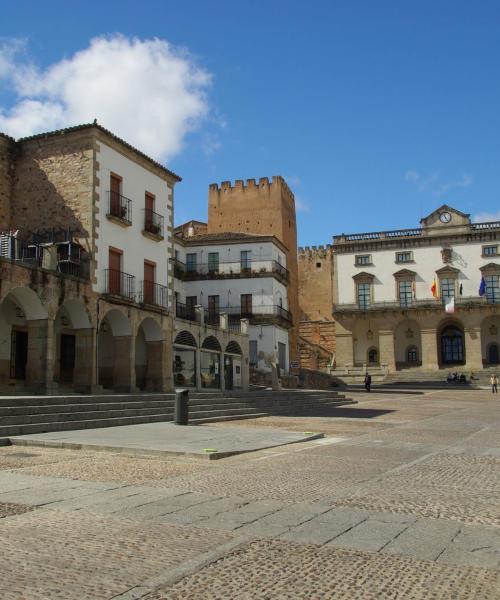 Um dos lugares mais visitados em Cáceres.