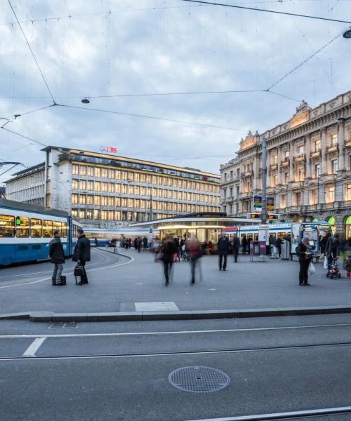 One of the most visited landmarks in Zürich. 