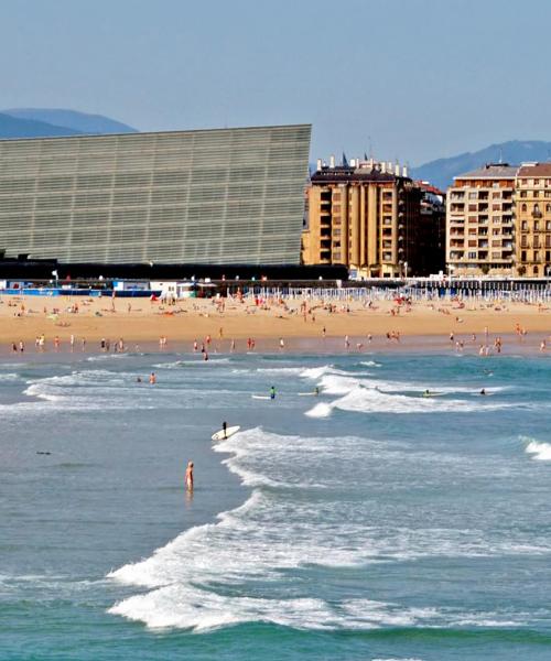 One of the most visited landmarks in San Sebastián.