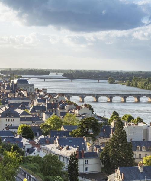 Krásný pohled na region Pays de la Loire