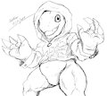 Sketch 261 - Agumon by WinickLim