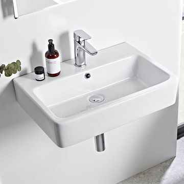 Tavistock Q60 575mm White Ceramic Basin - Image