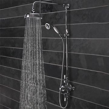 Tavistock Varsity Chrome Thermostatic Exposed Shower Valve System - Image