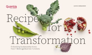 Recipe for Transformation Quantis food report