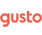 Gusto logo.