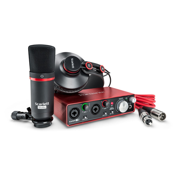 Focusrite Scarlett 2i2 Studio MKII - Bundle