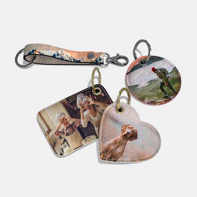 personalized photo keyrings