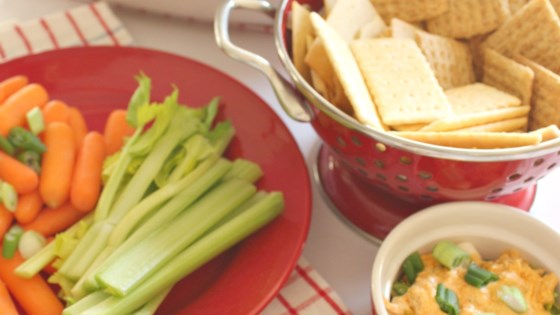 buffalo chicken dip in the slow cooker